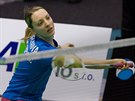 Badmintonistka Zuzana Pavelková na republikovém ampionátu v Liberci