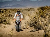 Rudolf Lhotsk� na Rallye Dakar 2017.