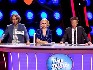 Jakub Kohák, Iva Pazderková a Janek Ledecký coby stálí členové poroty show...