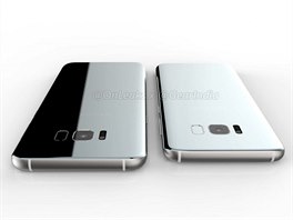 Samsung Galaxy S8 a S8 plus (render)