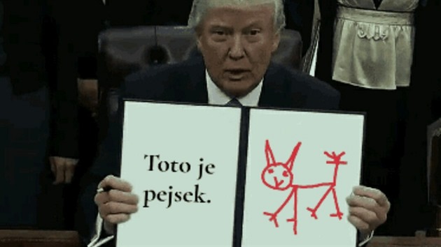 Aplikace Donald Draw: Executive Doodle umon vytvoit (nejen) vlastn exekutivn pkaz.