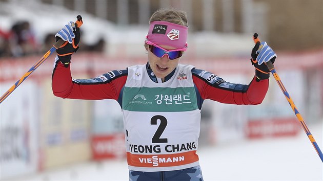 Americk bkyn na lych Elizabeth Stephenov je spokojen s druhm mstem ve skiatlonu v Pchjongchangu.