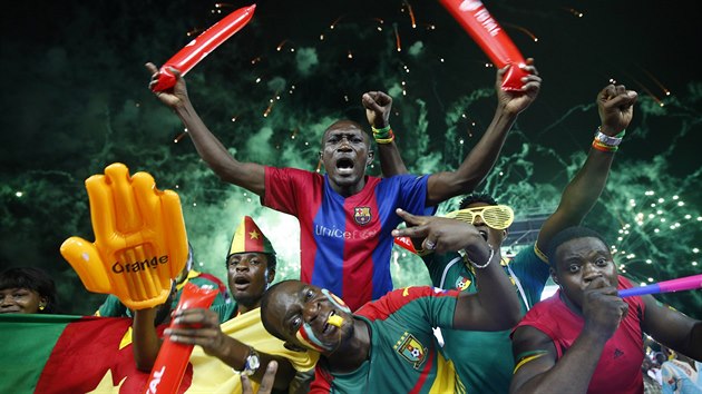 Kamerunt fanouci ped finle mistrovstv Afriky 2017