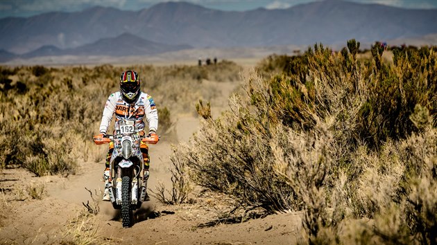 Rudolf Lhotsk na Rallye Dakar 2017.