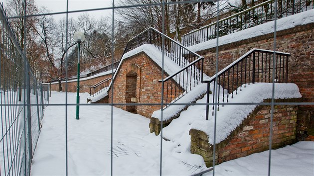 Uzavřené severní terasy v centru Hradce Králové