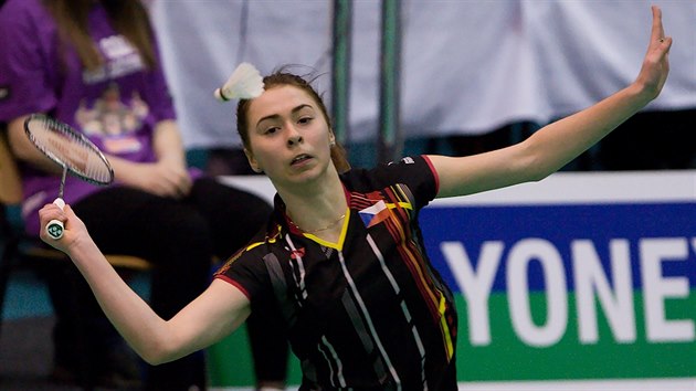 Badmintonistka Tereza vbkov na republikovm ampiontu v Liberci