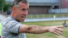 Milan Kolouch, na snímku jako trenér chebské Hv�zdy.