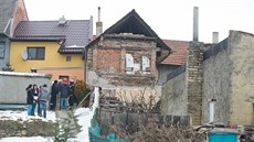 Po výbuchu plynu se zítila ást domu v Tlumaov.