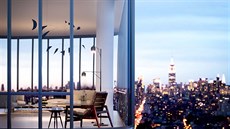 Djokovi si koupil v New Yorku byty v horních patrech s dokonalým výhledem na...