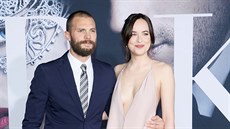 Hvzdy Padesáti odstín: Jamie Dornan a Dakota Johnsonová (Los Angeles, 2....