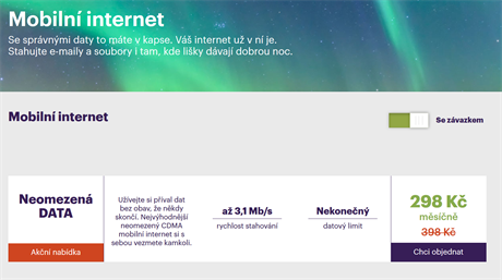 Neomezen mobiln tarif na strnkch Nordic Telecom