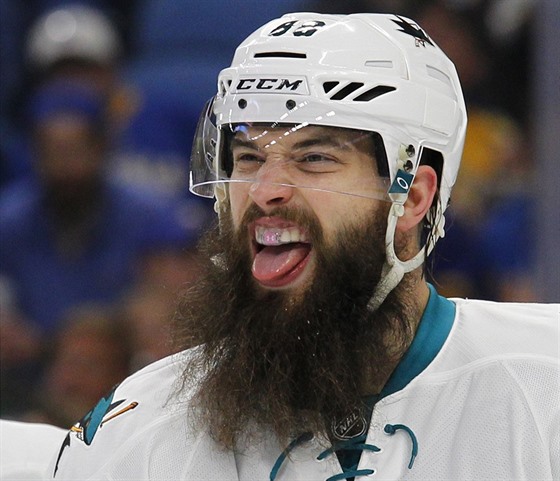 Obránce San Jose Sharks Brent Burns patí k nejlepím hrám souasné NHL.