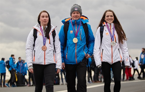 Se temi medailemi se vrátila eská výprava z Evropského olympijského festivalu...