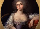 Princezna Marie Luisa Savojská na portrétu Josepha-Siffreda Duplessise (konec...