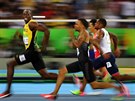 V kategorii Sport uspl snímek Usaina Bolta, který si bel pro zlato na letní...