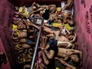 Aktualita (3. místo): Noel Celis, AFP. Peplnná filipínská vznice v Quezon...