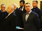Právník David Michal pi jednání Mstského soudu v Praze. (10. února 2017)