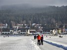 Brusle, hokejky i bky. Na Lipn je místo pro vechny.