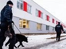 Policejn kontroly na ubytovn v Rychnov nad Knnou.