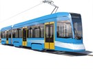 První návrh nové tramvaje pro Ostravu, který vyvolal rozporuplné reakce.