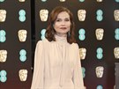 Isabelle Huppertová na udílení cen BAFTA (Londýn, 12. února 2017)