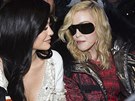 Kylie Jennerová a Madonna na pehlídce Philipp Plein (New York, 13. února 2017)