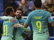 MSN. Obvan trio barcelonskch tonk Messi, Surez a Neymar dilo i v...