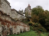 Souasná podoba Vrchnostenské zahrady na Perntejn