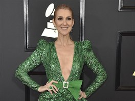 Céline Dion na udílení cen Grammy (Los Angeles, 12. února 2017)