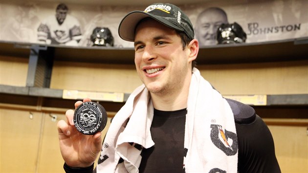 tonk Pittsburghu Sidney Crosby slav 1000. bod v NHL.