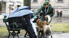 Nmecká policie steí okolí hotelu Bayerischer Hof, kde se koná mnichovská...