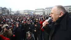 Tisíce B�lorus� protestují proti dekretu prezidenta Alexandra Luka�enka �o...