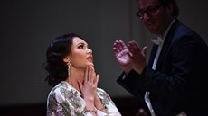 Tatarská sopranistka Aida Garifullina na koncert v Obecním dom