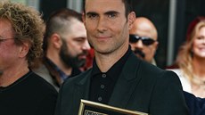 Adam Levine se dokal hvzdy na chodníku slávy