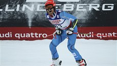 Norský lya  Leif Kristian Haugen vybojoval bronz v obím slalomu na MS ve...