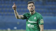 Jaroslav Divi� v dresu Jablonce