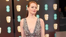 Emma Stone na udílení cen BAFTA (Londýn, 12. února 2017)
