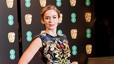 Emily Bluntová na udílení cen BAFTA (Londýn, 12. února 2017)