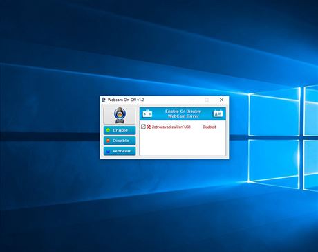 Webcam On-Off