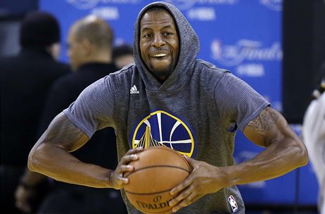 Andre Iguodala na tréninku Golden State Warriors