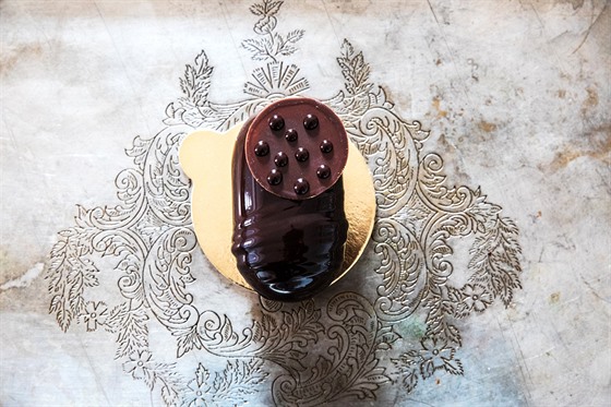 Čokoláda je dokonalý produkt, tvrdí Vlado. Na snímku Tarte au chocolat v jeho...