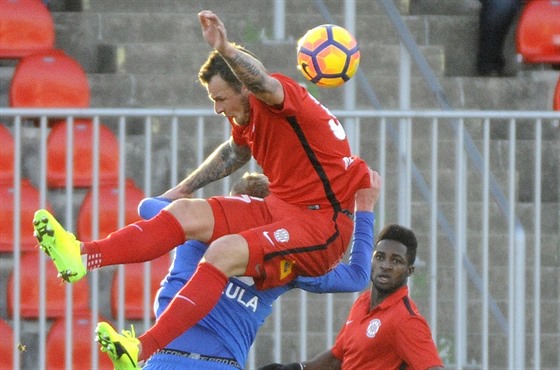 Brnnský Jakub ezníek v utkání proti Liberci.