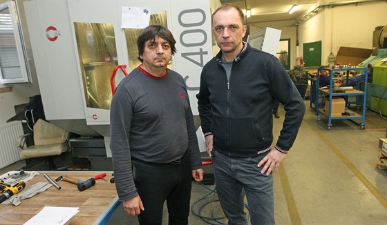 Antonín Bravenec (vlevo) a Petr Glonák vedou krnovskou spolenost Alubra.