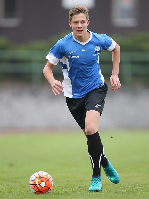 Fotogalerie Český talent David Heidenreich v dresu Atalanty Bergamo.