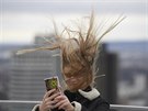 Silný vítr trápí i obyvatele Nmecka. (23.2. 2017)