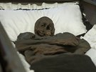 Mumie barona Trencka, kterou vyzvedli kvli skenovn z kapucnsk hrobky (25....