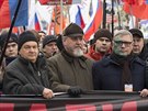 V Moskv se pi píleitosti druhého výroí vrady ruského opoziního politika...