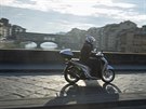 Test nového skútru Honda SH125 v italské Florencii