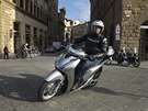 Test nového skútru Honda SH125 v italské Florencii