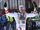 Rakouský lya Matthias Mayer dojel druhý ve sjezdu SP v Kvitfjellu.
